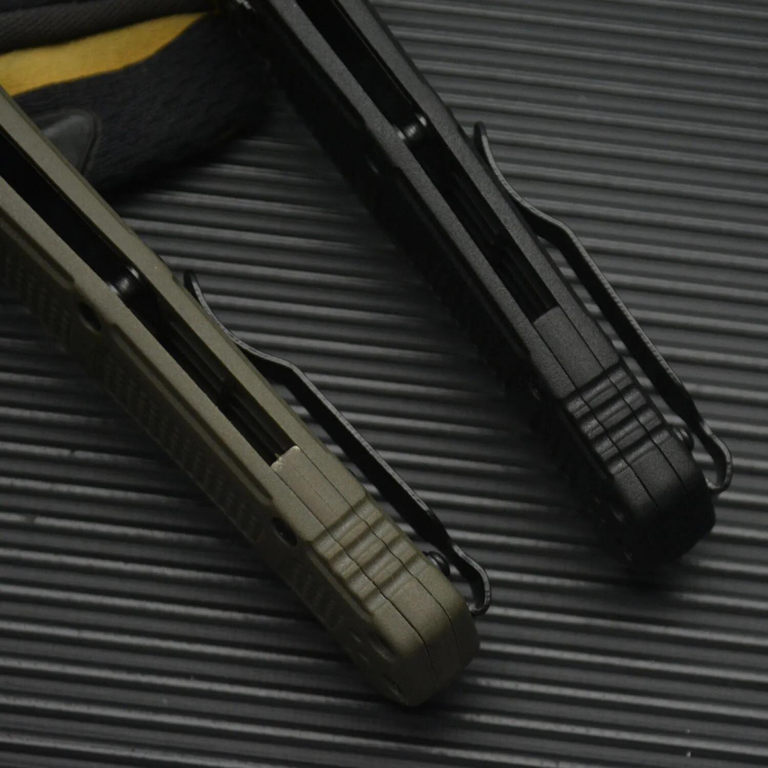 10Models Claymore Folding Knife 3.6 Cpm-D2 Blade, Grivory Handles