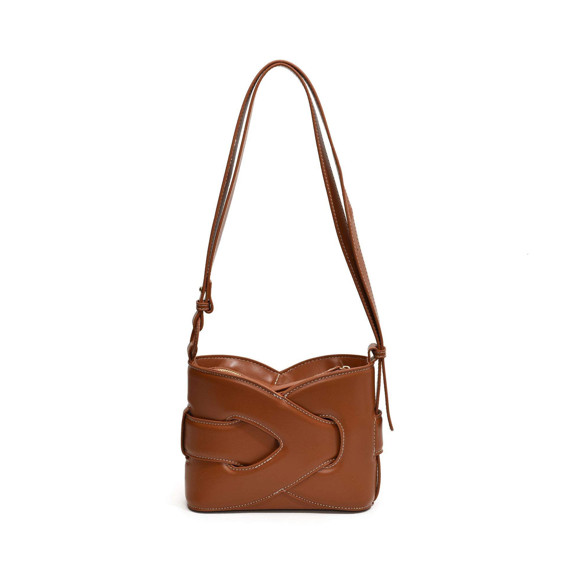 Advanced style fashionable 2025S designer new large capacity commuting shoulder geometric design women bag niche trend diagonal cross bag