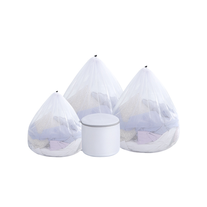 Household drawstring laundry bag specially designed for washing machines with anti deformation thickened oversized mesh bag underwear bra protection w
