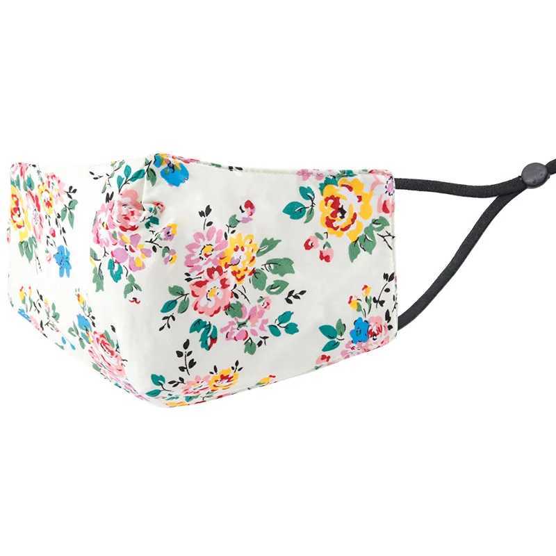 3pcsBreathable Flower Face Mask Fabric Mascarilla Outdoor Facemask Washable Reuse Face Mascarilla Reutilizable Mascara WholesaleXJ241209