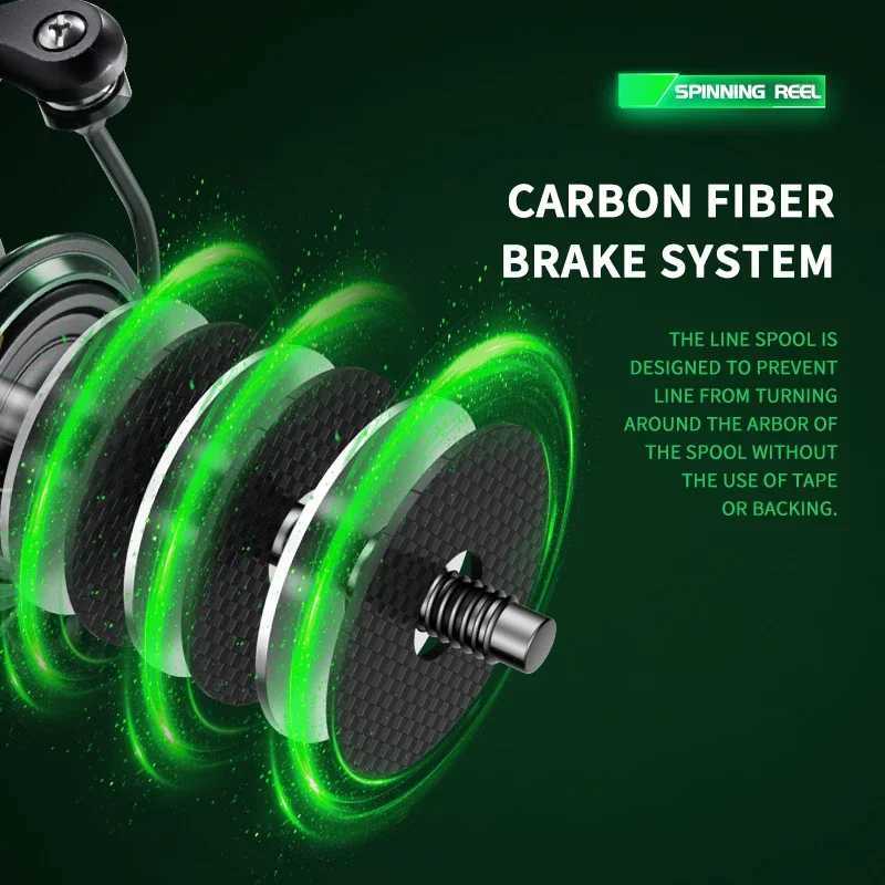 RF Spinning Reels Ultralight Metal 5.2 1 Gear Ratio 7+1BB Saltwater or Freshwater 18kg Max Drag Fishing reelsXJ241209