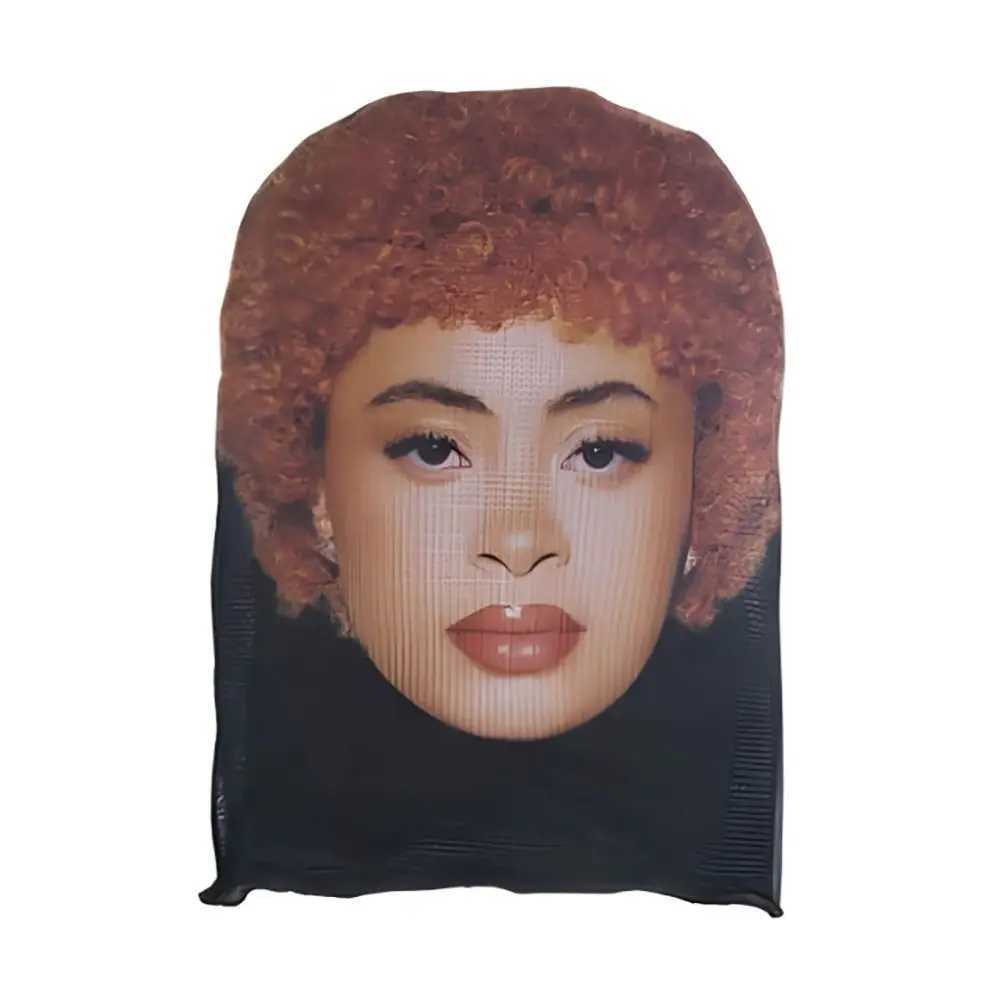 3pcsElastic Magic Face Mask Fashion Mesh Seamless Riding Scarf 3D Printed Funny HeadgearXJ241209