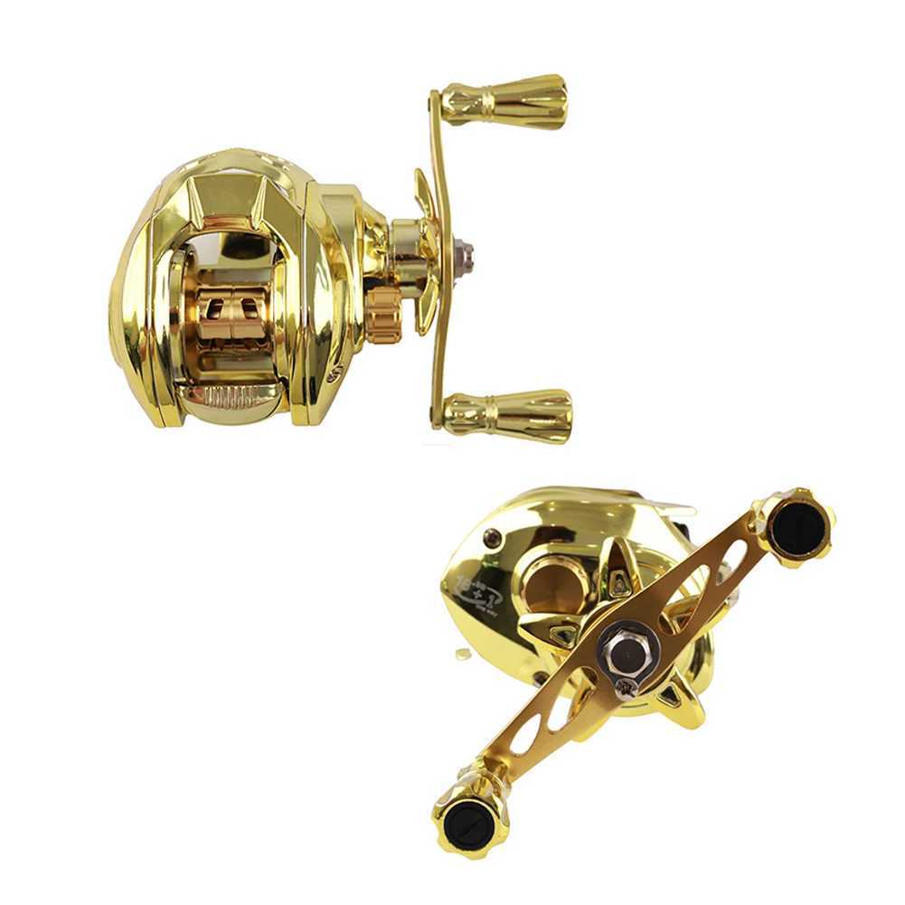 Baitcasting Fishing Reel Gear Ratio 7.2 1 Low-Profi Reel Braking Syst 22 Lbs Of Smooth Drag Casting ReelXJ241209