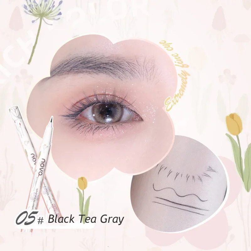 White Eyeliner Soft Gel White Eye liner Pencil Highly Pigmented Long Lasting Waterproof Eyeliner Pen Brightening Eye Makeup Tool 241209