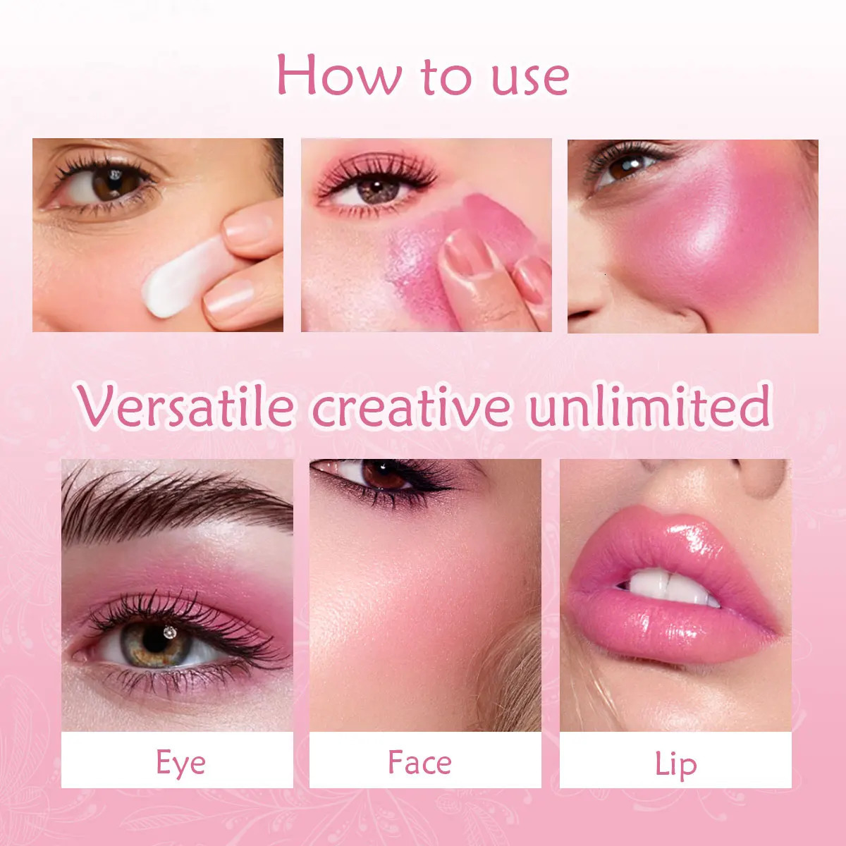 Multi-Use Temperature Change Liquid Blush Lasting Moisturizer Matte Natural Face Blusher Smooth Festival Stage Makeup Blush 241209