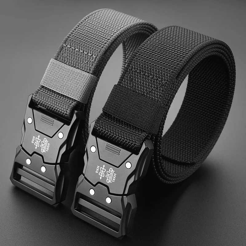 2PC tactical belt - durable authentic buckle perfect for outdoor adventures unisex accessory for men and women X2412091