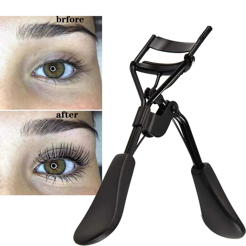 Eyelash Curler Eyelash Curler Tweezers Curved Handle Does Not Hurt Eyelashes Long-lasting Curling Eye Makeup Cosmetic Tools 241209
