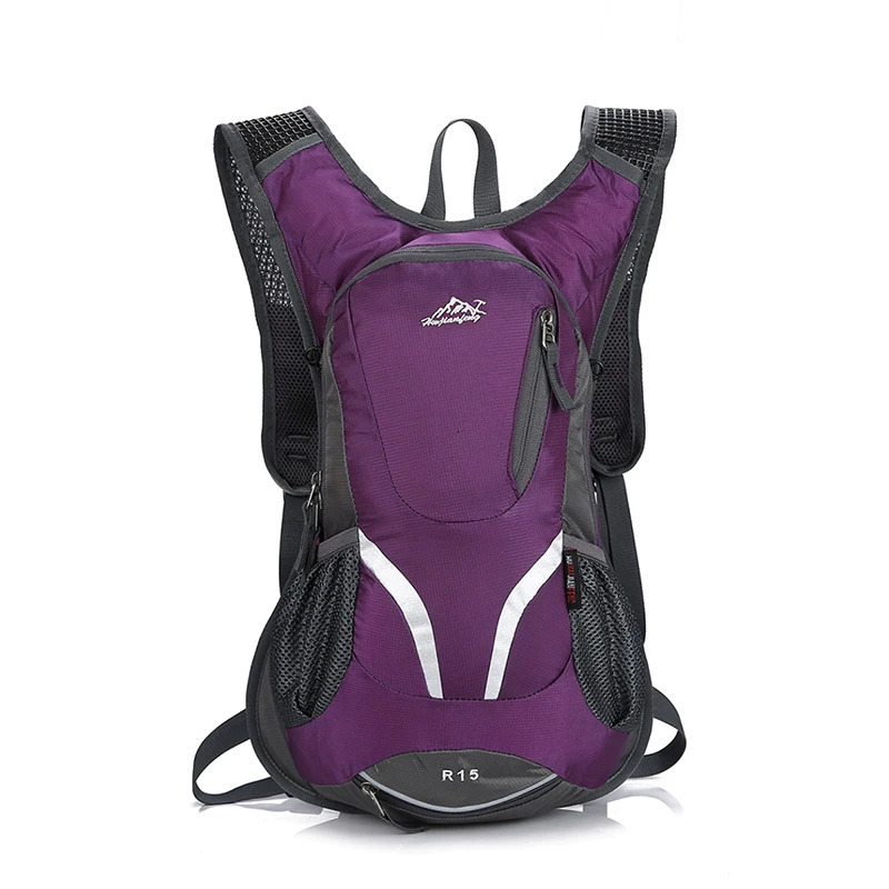15L Outdoor Sport Cycling Climbing Water Bag Hydration Backpack UltraLight Rucksack Hiking Bike Riding Pack Bladder Knapsack 241209