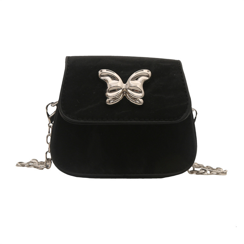 Mini Butterfly Shoulder 2025S Designer New Fashion Texture Women Chain Crossbody Bag Small Fresh Zero Wallet