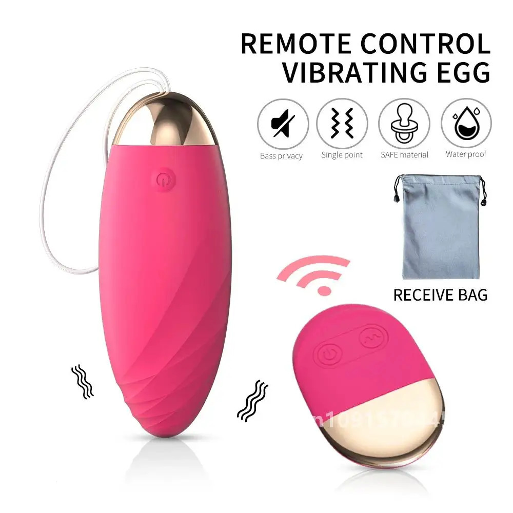Kegel Ball Wireless Remote Control Vibrating Egg Clitoris Stimulator Vaginal Massage Ball G- Spot Vibrators Sex Toys for Woman 241209