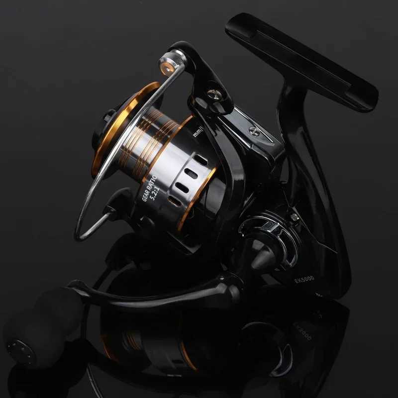 Profional Ultra Light 1000~7000 5.2 1 Gear Ratio26LB Max Drag CNC Metal Spool Spinning Fishing Reel For Freshwater SaltwaterXJ241209