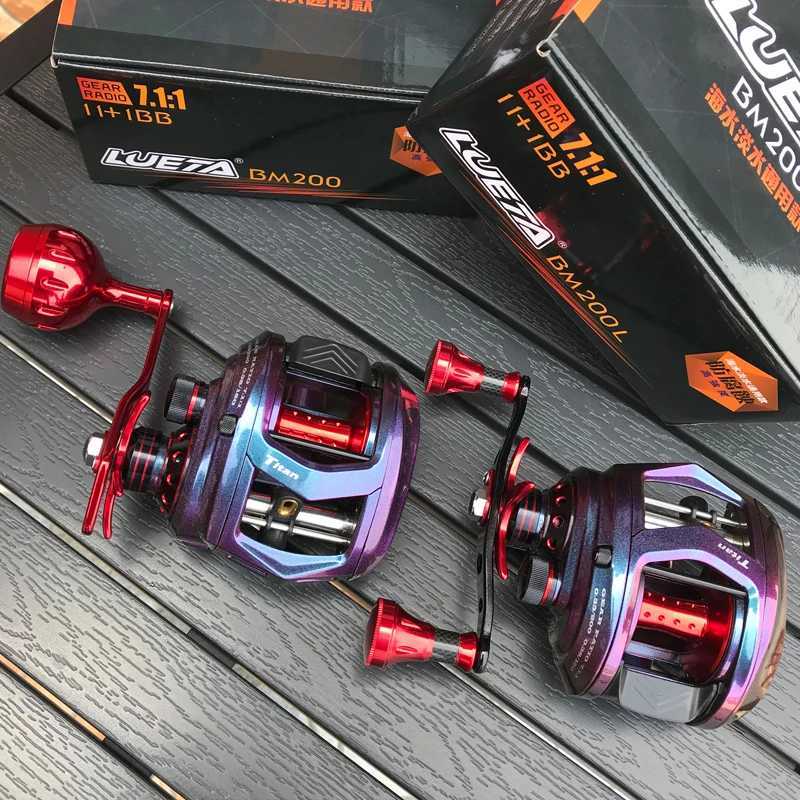 Slow Pitch Jigging Reel 17kg Gear Ratio 7.1 1 Aluminum Metal 11+1BB Fiber Drag Power Casting Shore Fishing Reel Saltwater ReelXJ241209