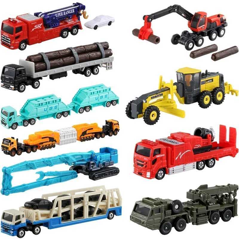 Takara Tomy Tomica Large Vehicle Series Die Casting Extended Trucks Buses and Business Vehicles Childrens Christmas Gift Toys X241209