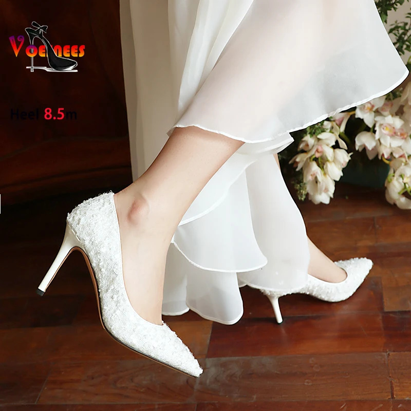 Women Pointed Toe High heels Glitter Sequin Stilettos Spring Autumn Lady Party Wedding Shoes Office Shallow Mouth Pumps 241209