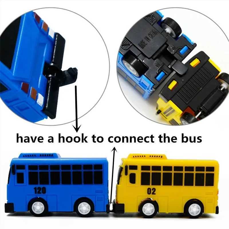 Korean cartoon toy bus set parking lot assembly garage city bus station headquarters model with 2 mini Tayo cars and childrens gifts X241209