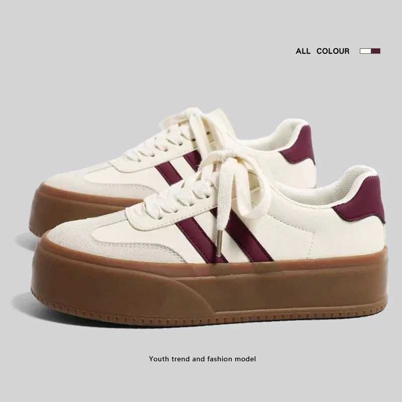 Wen Casual 2024 New Design Wens Vcani Sports Shoes Fi Chunky Sneakers Fem Z241208