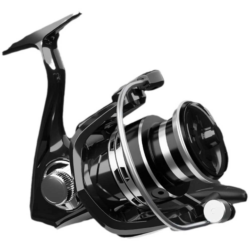 Fishing Reel Full Metal Body All Purpose Fishing Spinning Reel 5.2 1 Gear Ratio 12kg Max Drag for Saltwater and FreshwaterXJ241209
