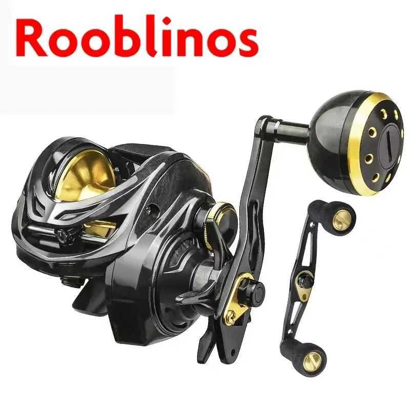 TDC Baitcasting ReelsAluminum Baitcaster Reel16KG Max Drag Fishing ReelHigh SpeedFreshwater and Saltwater Doub Hand ReelXJ241209