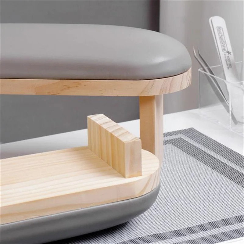 1PC PU Leather Nail Art Stand For Manicure Table For Nail Salon Top Quaility Nail Hand Rest Pillow Hand Cushion Pillow Holder 241209