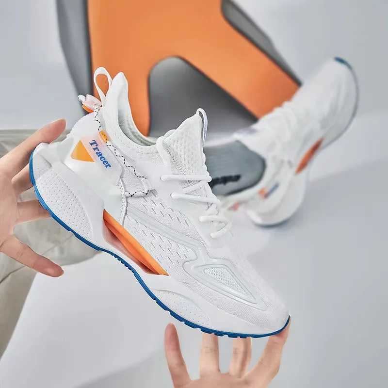 New Men Casual Sneakers Running Shoes Fashion Outdoor Sneaker Sports Shoes Mesh Breathable Cushioning Basketball Footwear Z250225