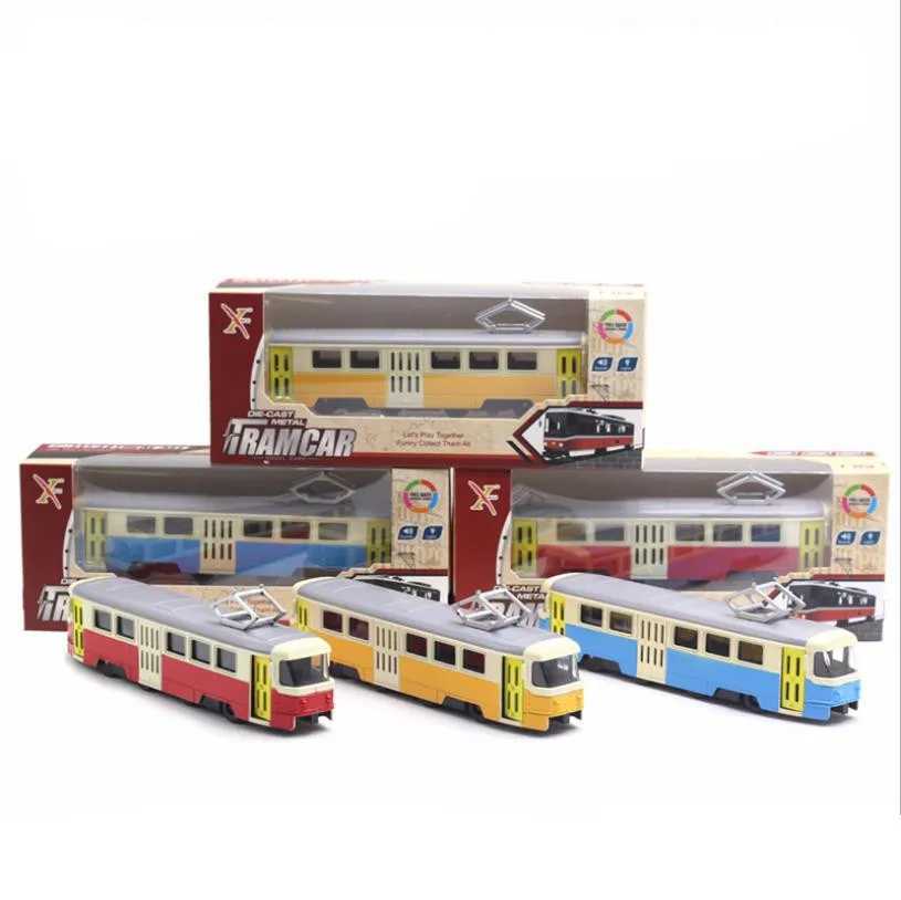 1 90 high simulation allows electric car models simulated sound and light music subway bus toys and new products in packaging to sell well X241209