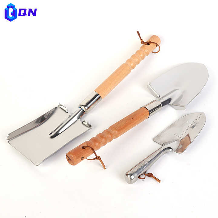 Hot selling Stainless Steel Garden shovel Set Multi Meat Moving Pot Small Shovel Flower Planting And Maintenance