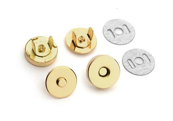 14/18mm strong magnetic buckle button stamping rivet for handbag wallet craft bag accessories DIY 241205
