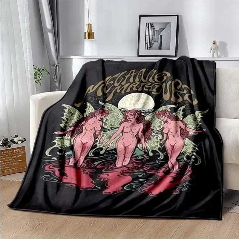 Melanie Martinez Blanket K-12CRY BABYPORTALSLightweight Warm Insulation Sofa Bed Office Car Knee Pads BlanketsDeckeXJ241210