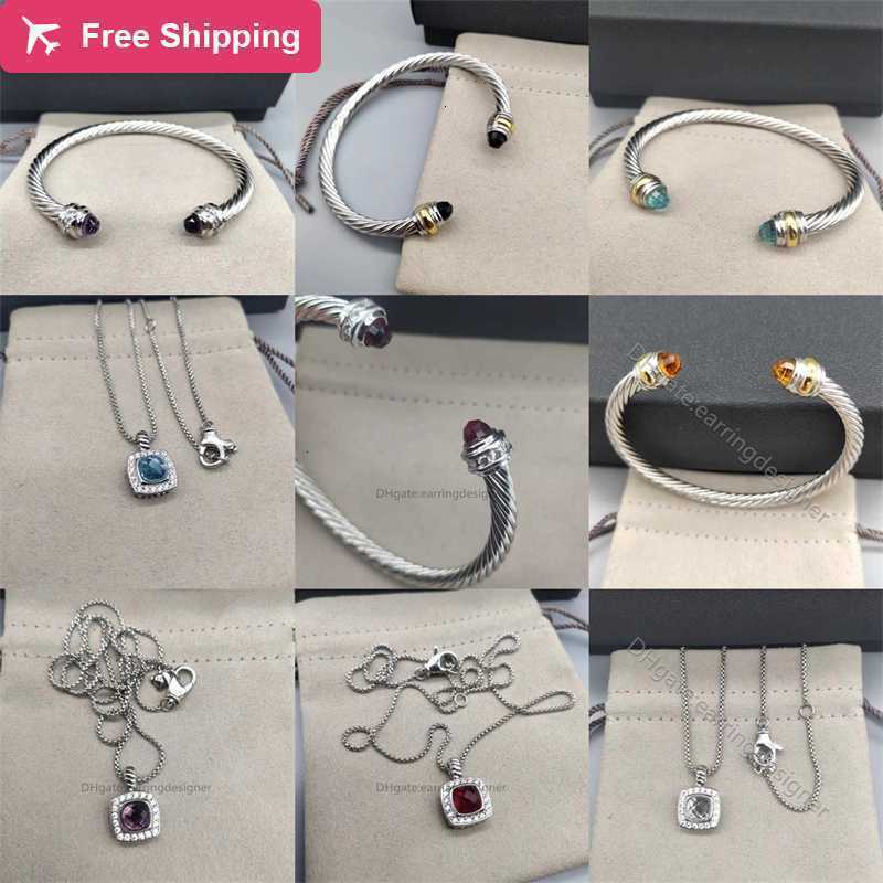 Jewelrys Bracelet Sliver Mens Womens Platinum Pearl Head Fashion Versatile Twist Bracelets Jewelry Plated Twisted Hot Sales