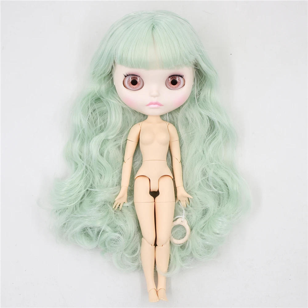 ICY DBS Blyth doll 16 bjd joint body white skin matte face nude anime toy smiling girls gift 241209