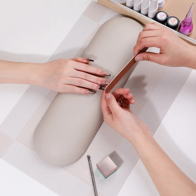 Arm Rest for Nails Art Stylist Table Mat Professional Supports Hands Holder Armrest Pillow Manicure Cushion Poses Hand Stand Pad 241209