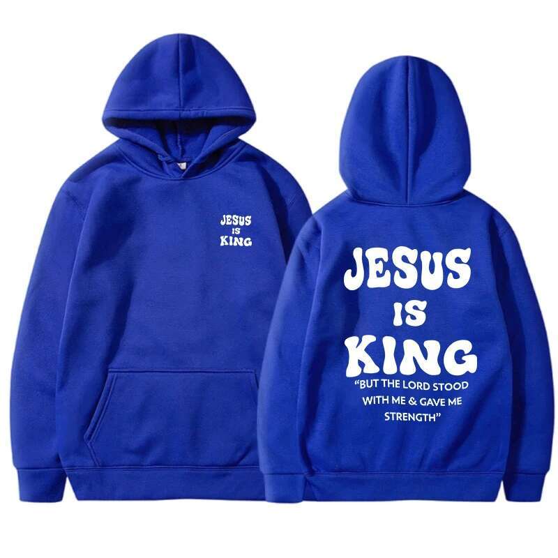 Plus Size Jesus Christian Hoodies Fashion Hoodie Letter Print Sweats Haruku Coats Women Sweatshirt Gym Pullovers Women's Men's and women