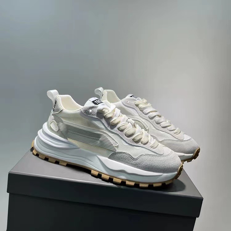 Free shipping New Men's Sneakers Outdoor Comfortable Running Shoe Waterproof Leather Casual Shoes for Men Lace Up Flats