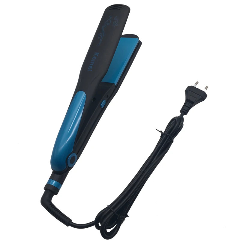 Straight a dual-use curling iron 2 in 1 does not hurt anion corn clip hair salon tools 241209