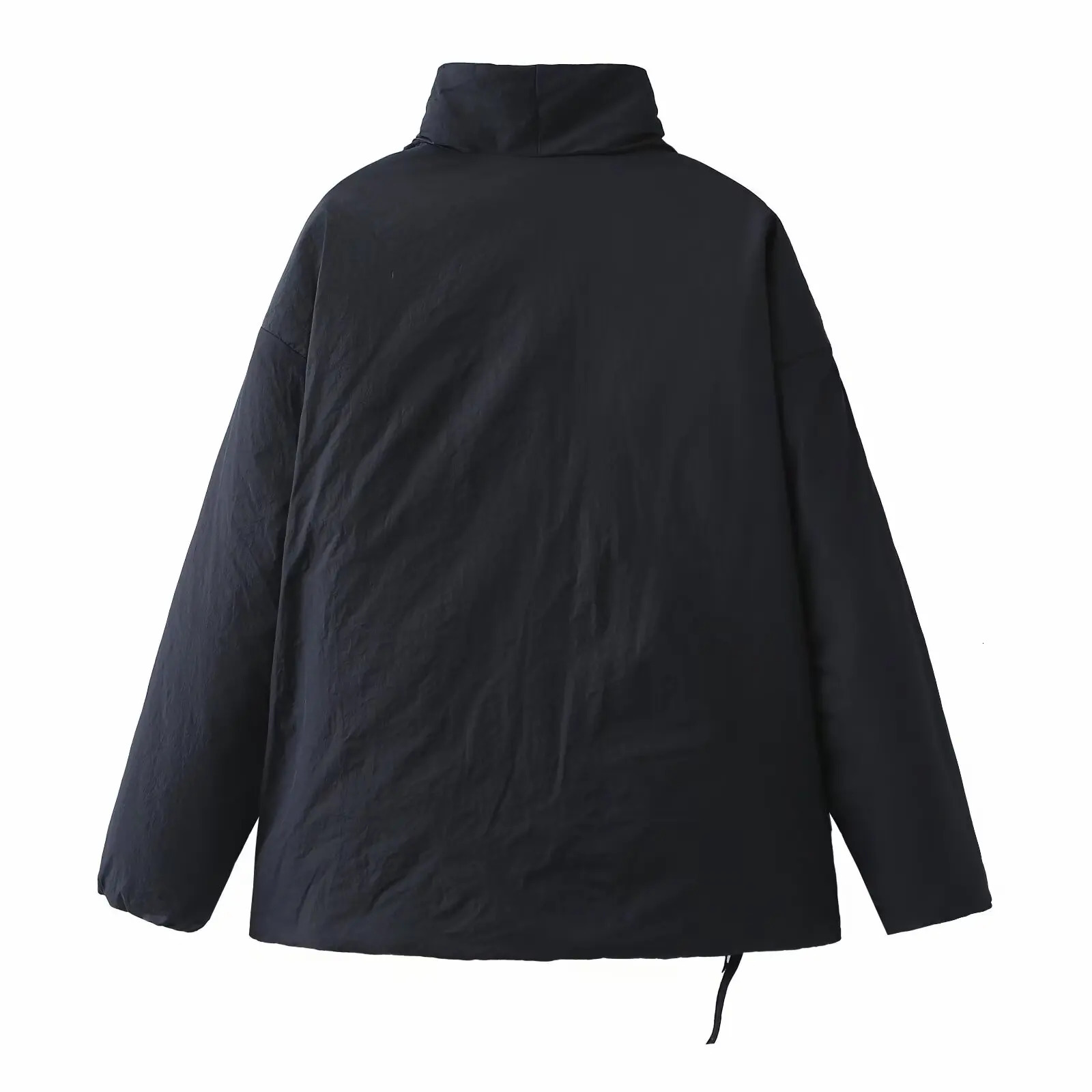 Autumn Womens Clothing Style Fashionable and Versatile n Sense Double breasted Kimono style Cotton Jacket 241209