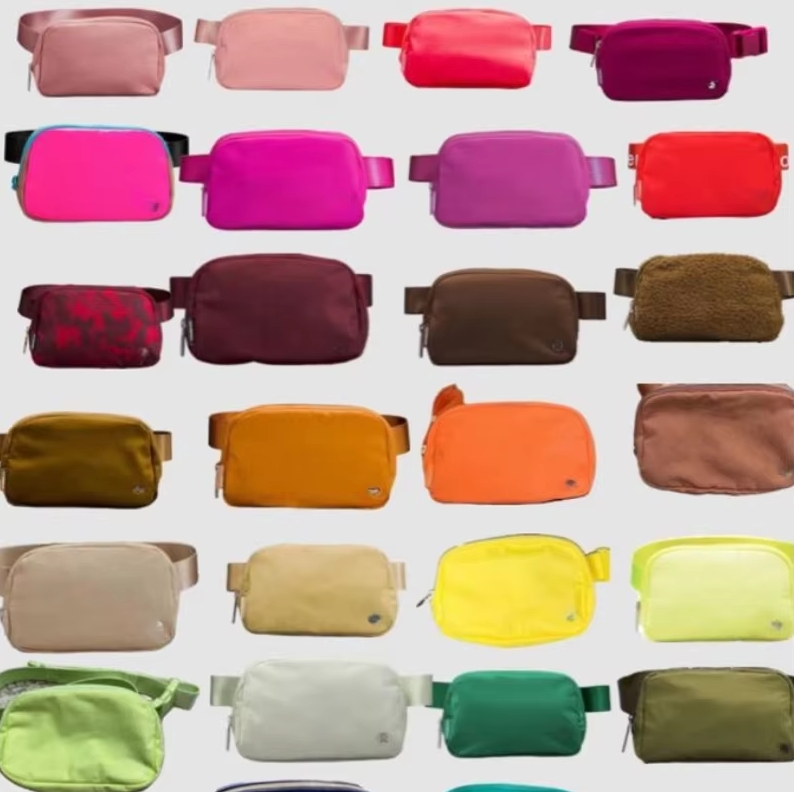 1220 DHL 2024 Everywhere Belt Waist Bags in 19 Colors Sport Running Fanny pack Crossbody 5A quality Women Travel Bag 1210z 1