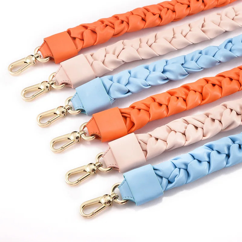 4cm wide woven handbag handle denim leather DIY long and short strap handbag wallet with bag accessories 241205