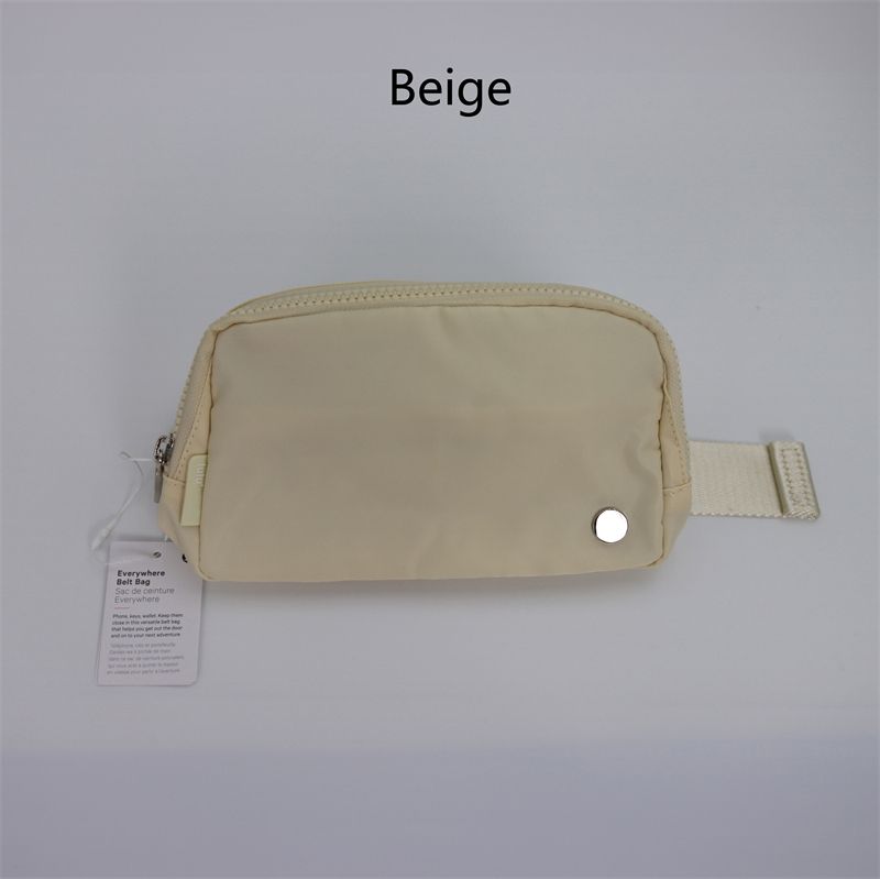 US Stock Nylon Belt Waist Bags Bum everywhere Sport Running Fanny pack Crossbody 7A quality Bag Women Travel Bag 2L Waterproof Bags 0417