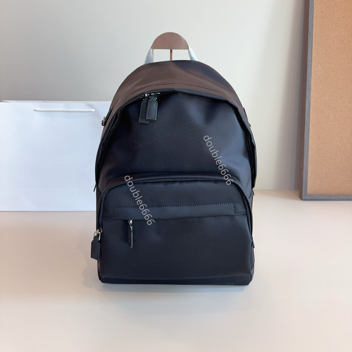 Unisex Luxury School Bag Designer Men's Black Backpacks Medium Fashion with Women's Pockets Travel Bag Shoulder bag student bag book bag messenger bag