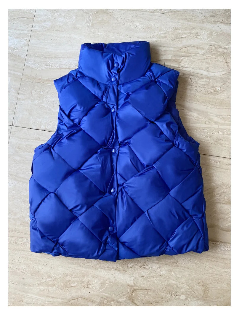 Lightweight Spring/Winter Zipper Apron Tank Top Womens Stand Collar Half Sleeve Warm Single Chest Tank Top 241210