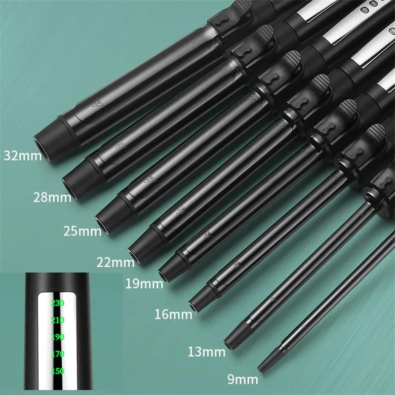 Professional 19mm 25mm 32mm Ceramic Hair Curler LCD Display Temperature Curling Iron Roller Curls Wand Waver Hair Styling Tool 2 241209