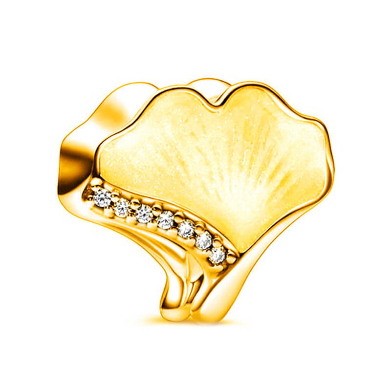 Gorgeous Heart Charm With Golden Body And Inlaid Pink Gem Surrounded By Golden Beads Delicate Design Diy Jewelry High Grade Accessories Wholesale