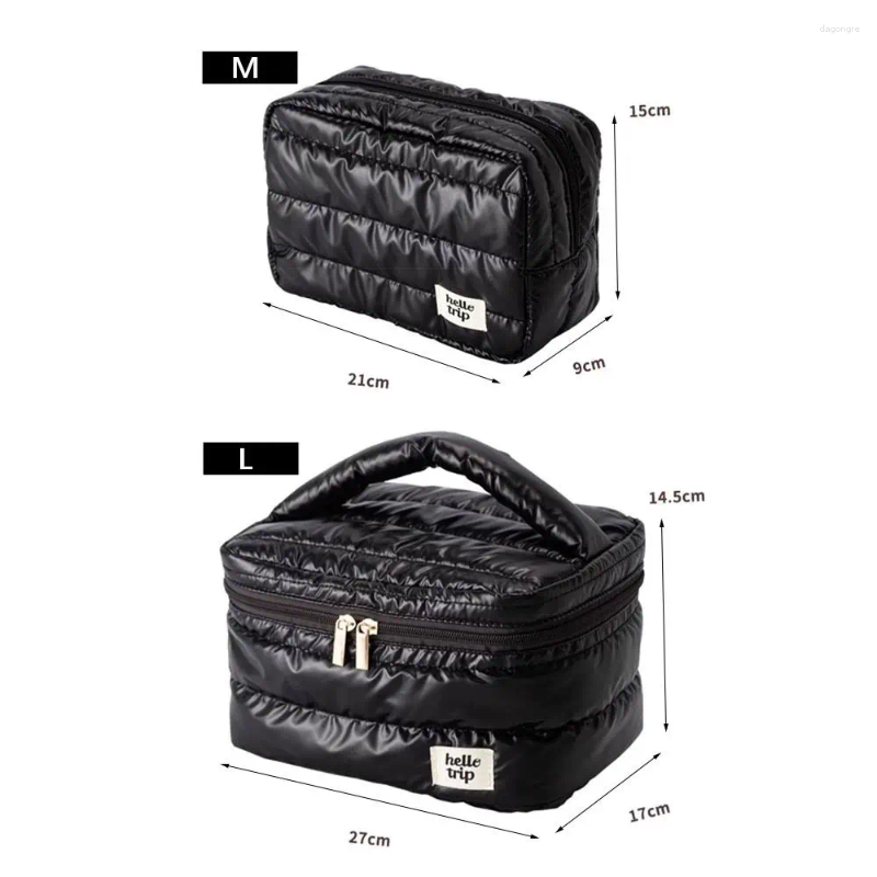 Cosmetic Bags Fashion Large Capacity Makeup Bag Travel Organizer Portable Multifunctional Storage Washbag