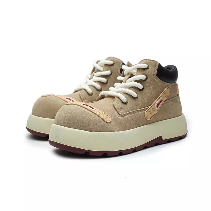 Women Casual Shoes:Fashion Versatile 2025 Seasons New Version Thick Sole Increasing Height Cute Shoes,Khaki,fashion