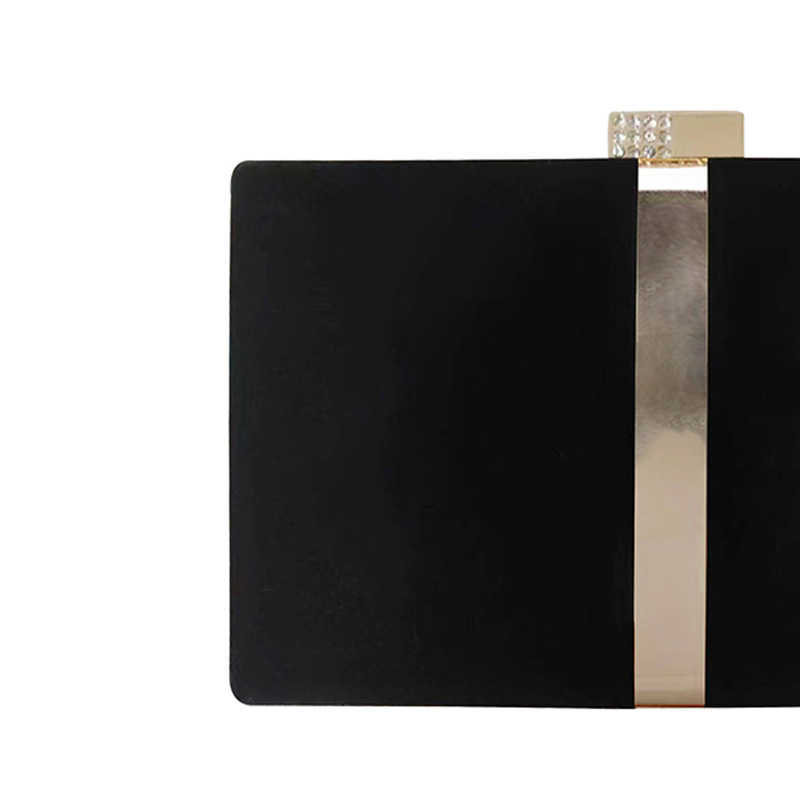 Clutch Bag New Evening Handbag Straight High End Fashion Diamond Set Dress Bag Three Dimensional Grip 240920