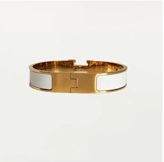 Classic High Quality Designer 18K Gold Bracelet Men Women Birthday Gift Mother's Day Jewellery Holiday Gift2024