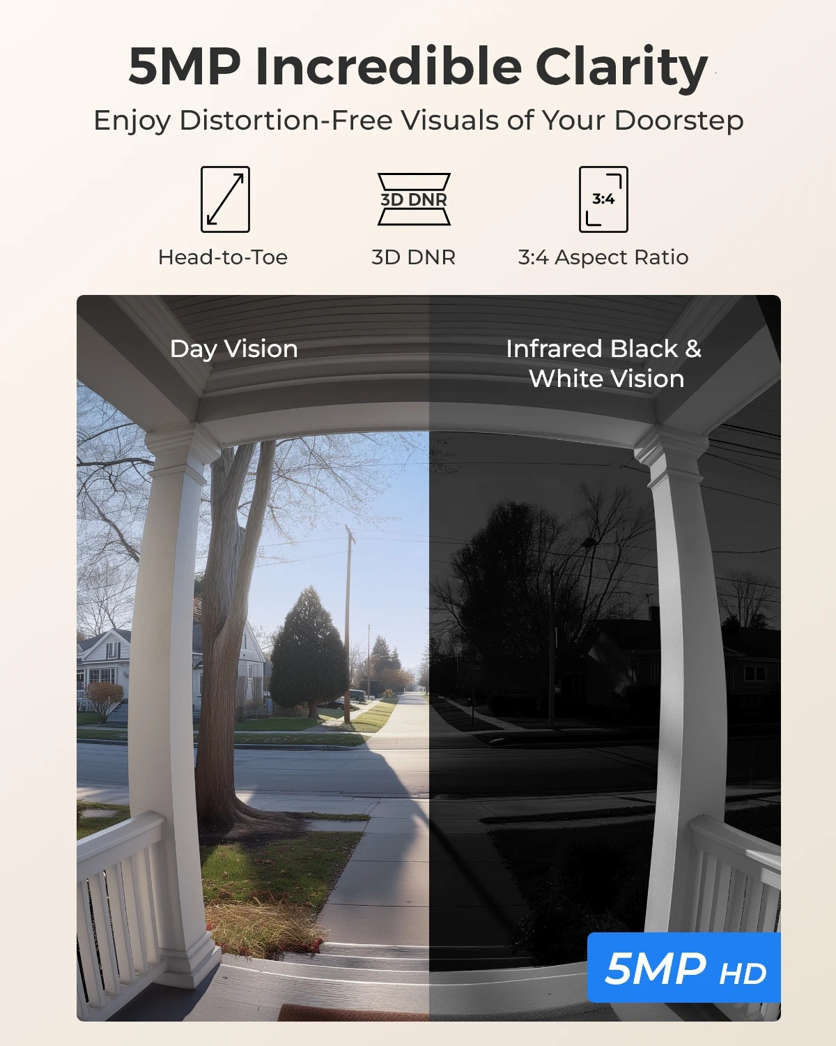 Reolink Smart 2KPoE video doorbell wired video intercom with Chime Human Detection 2-channel audio doorbell support Alexa 241209