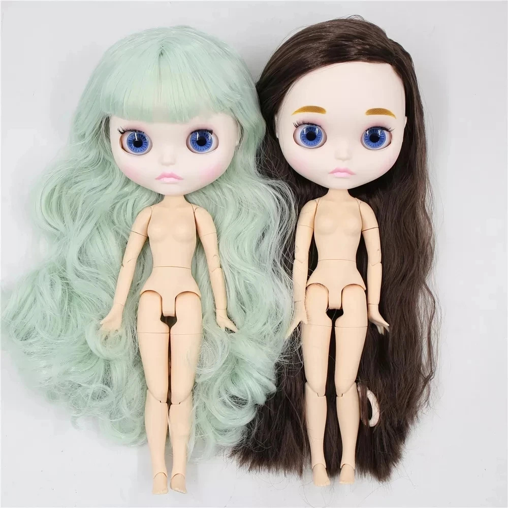 ICY DBS Blyth doll 16 bjd joint body white skin matte face nude anime toy smiling girls gift 241209