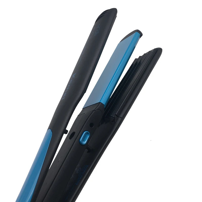 Straight a dual-use curling iron 2 in 1 does not hurt anion corn clip hair salon tools 241209