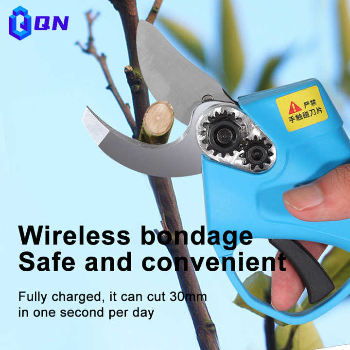Lithium Electric Pruning Shears Large Capacity Garden Tools Electric Scissors Rechargeable Electric Scissors for Efficient Fruit